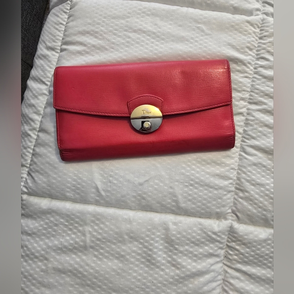 Dior Pink Clutch - Picture 1 of 3